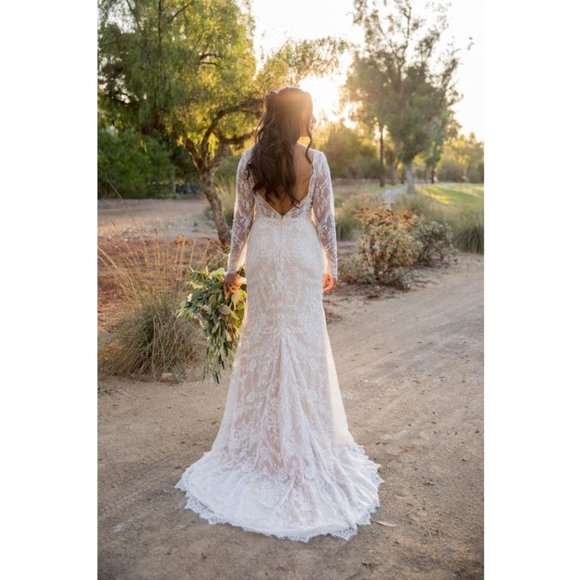 TARA LAUREN WEDDING DRESS - Picture 1 of 8